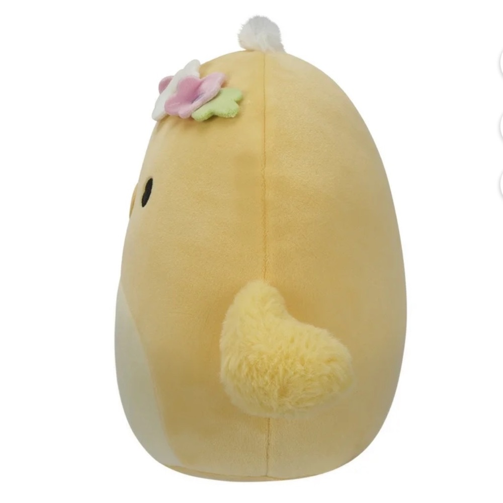 Squishmallows Tristan the Chick With Flower Garland 8” Plush~NEW! - Picture 3 of 6